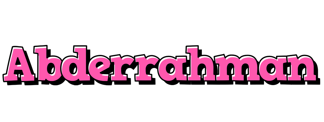 Abderrahman girlish logo