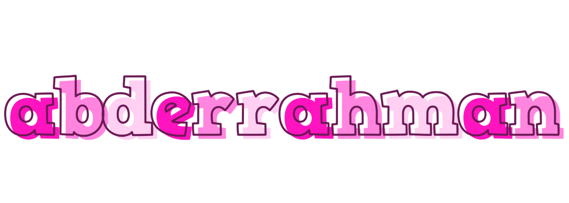 Abderrahman hello logo