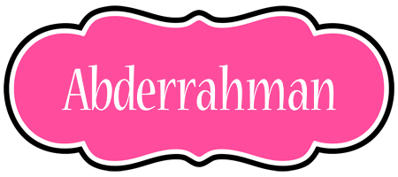 Abderrahman invitation logo