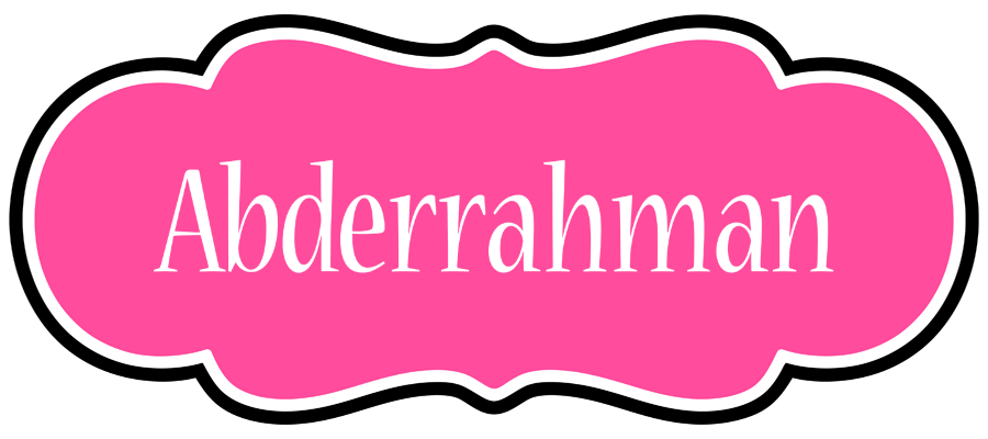 Abderrahman invitation logo