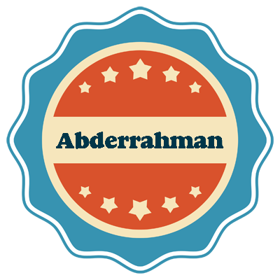 Abderrahman labels logo