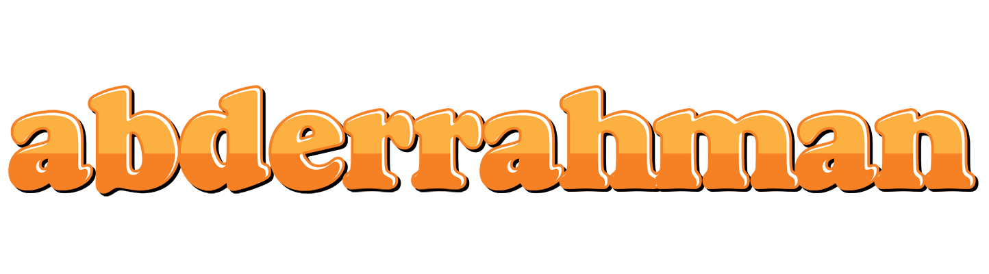 Abderrahman orange logo