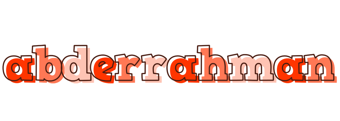 Abderrahman paint logo