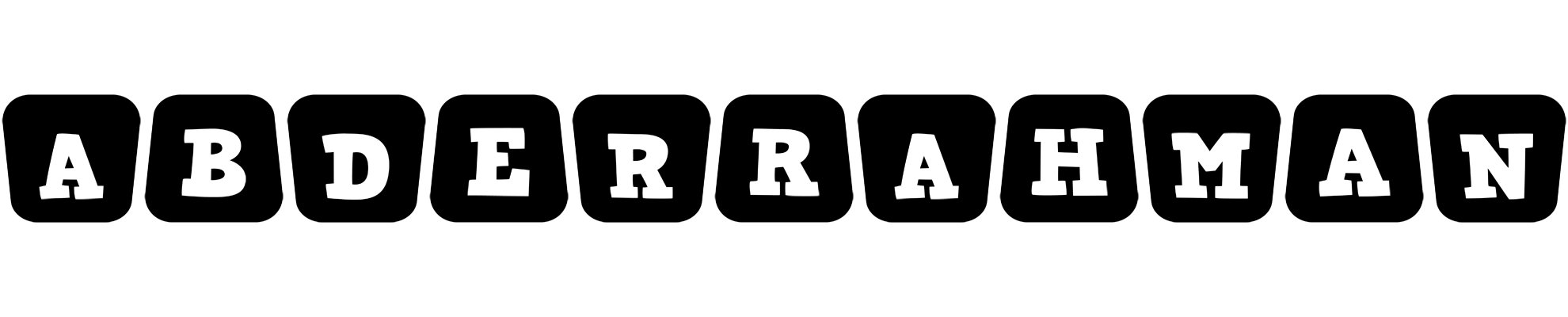 Abderrahman racing logo
