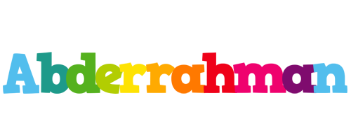 Abderrahman rainbows logo