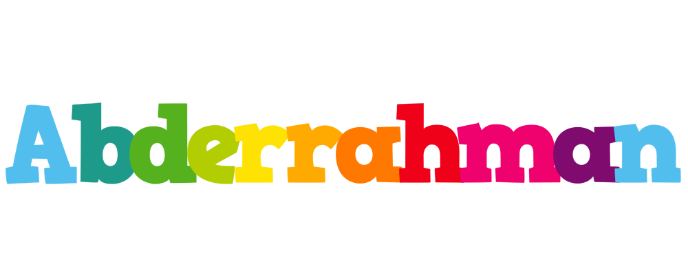 Abderrahman rainbows logo