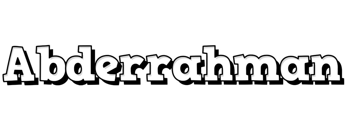 Abderrahman snowing logo