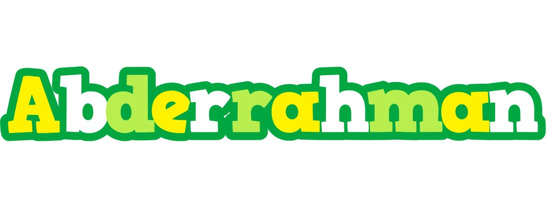 Abderrahman soccer logo