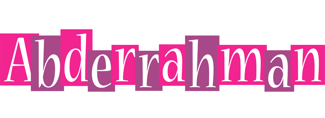 Abderrahman whine logo
