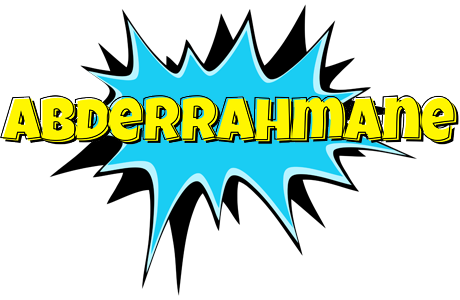 Abderrahmane amazing logo