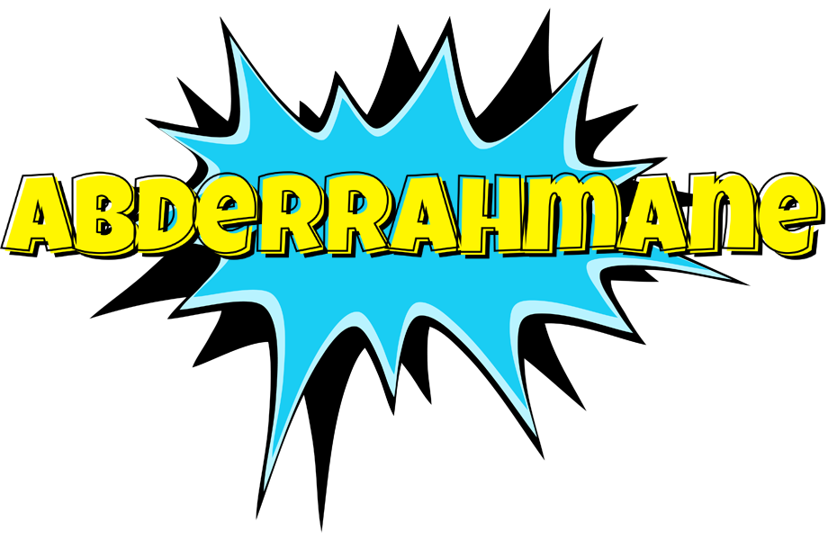 Abderrahmane amazing logo