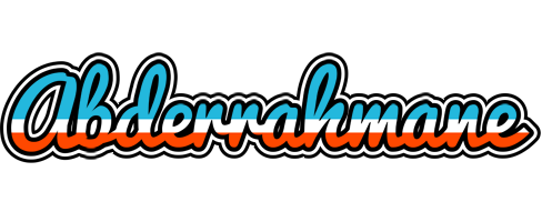 Abderrahmane america logo