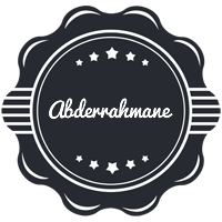 Abderrahmane badge logo