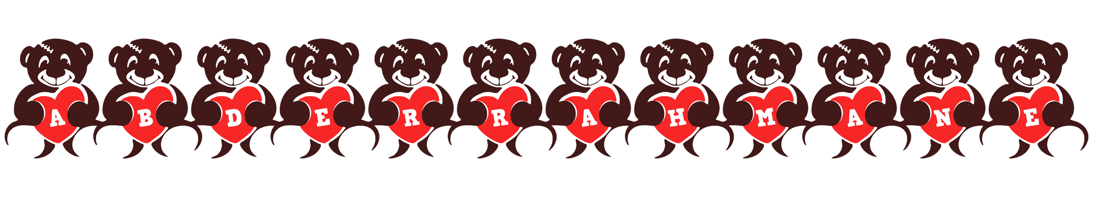 Abderrahmane bear logo