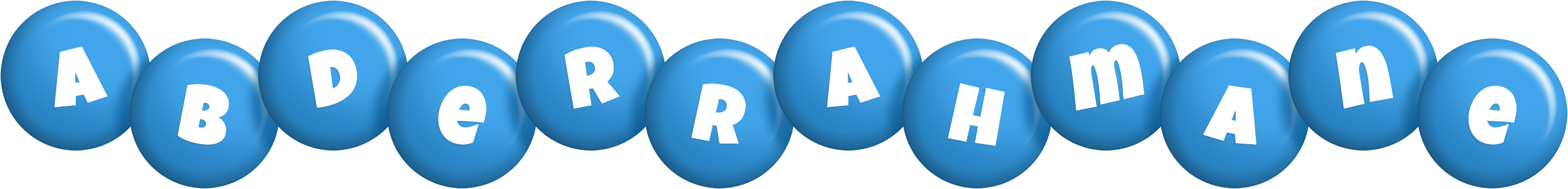 Abderrahmane candy-blue logo