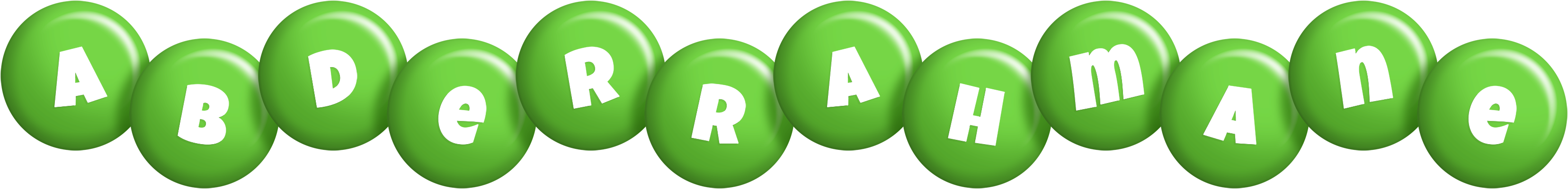 Abderrahmane candy-green logo