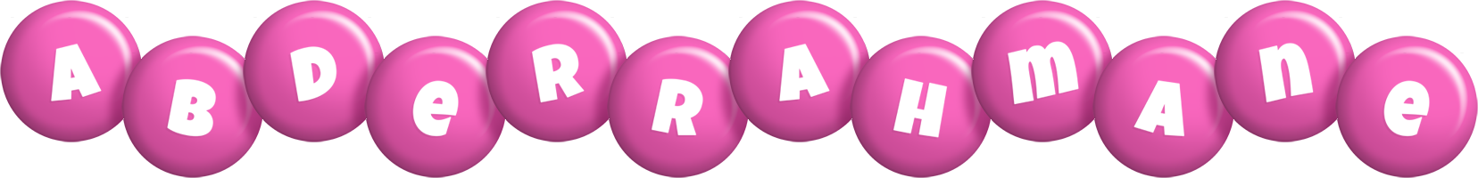 Abderrahmane candy-pink logo