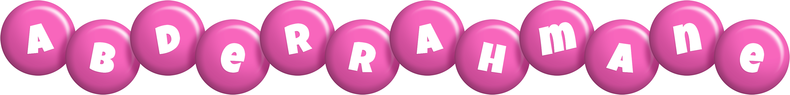 Abderrahmane candy-pink logo