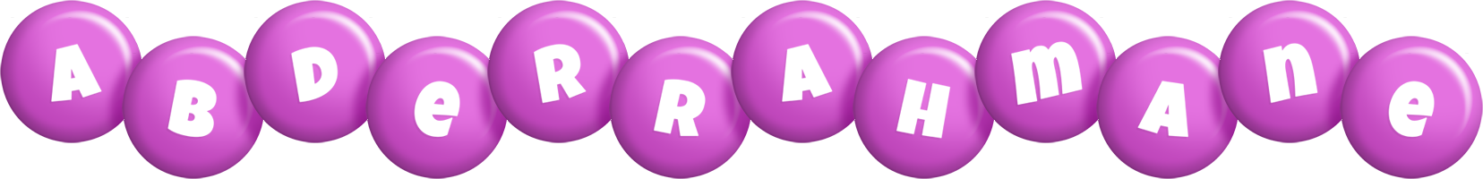 Abderrahmane candy-purple logo