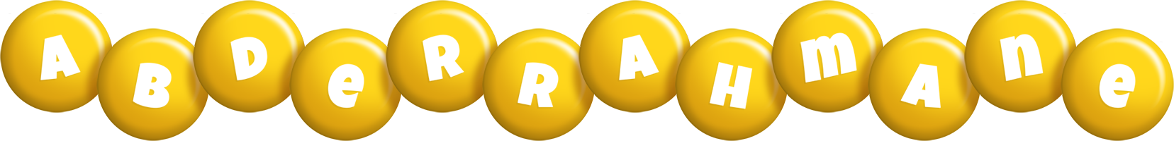 Abderrahmane candy-yellow logo