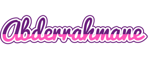 Abderrahmane cheerful logo