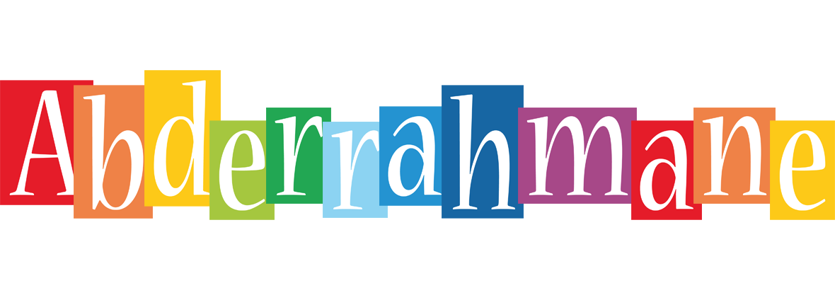 Abderrahmane colors logo