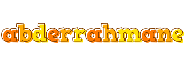 Abderrahmane desert logo