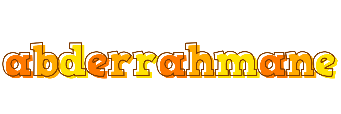 Abderrahmane desert logo