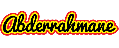 Abderrahmane flaming logo