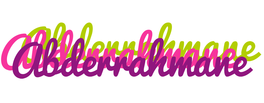 Abderrahmane flowers logo