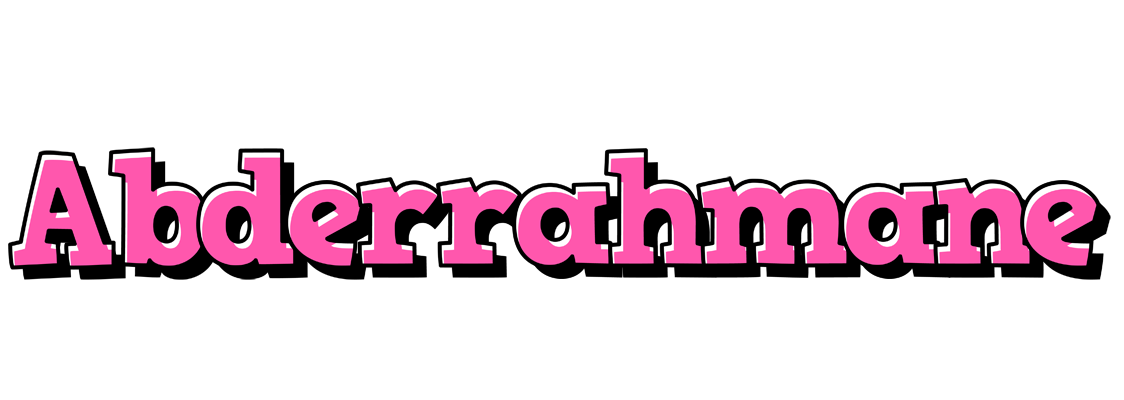 Abderrahmane girlish logo