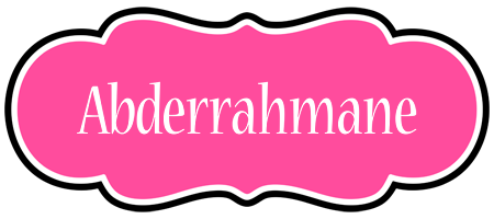 Abderrahmane invitation logo