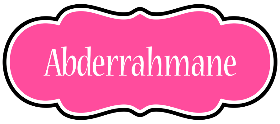 Abderrahmane invitation logo