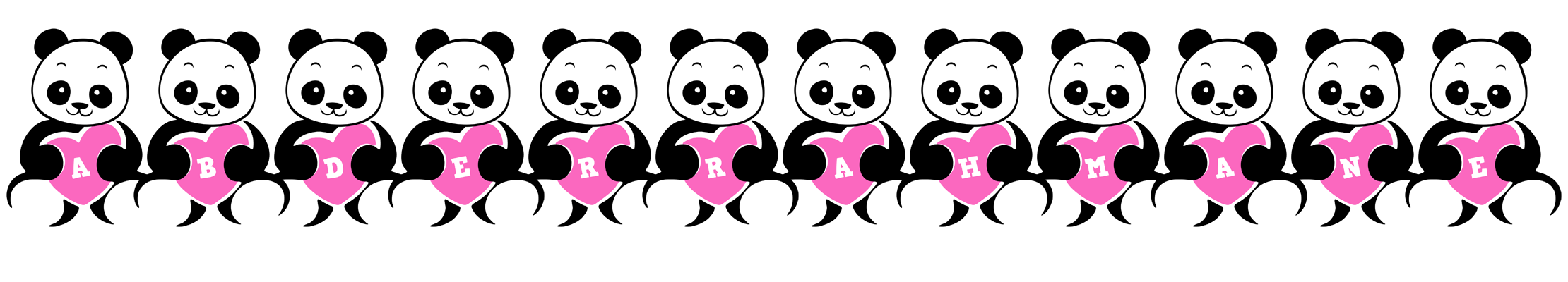 Abderrahmane love-panda logo