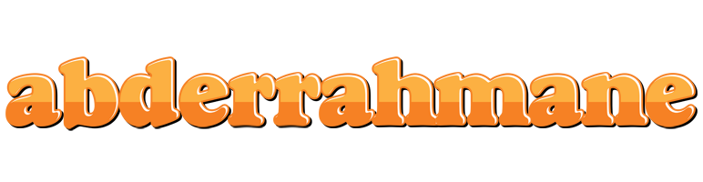 Abderrahmane orange logo