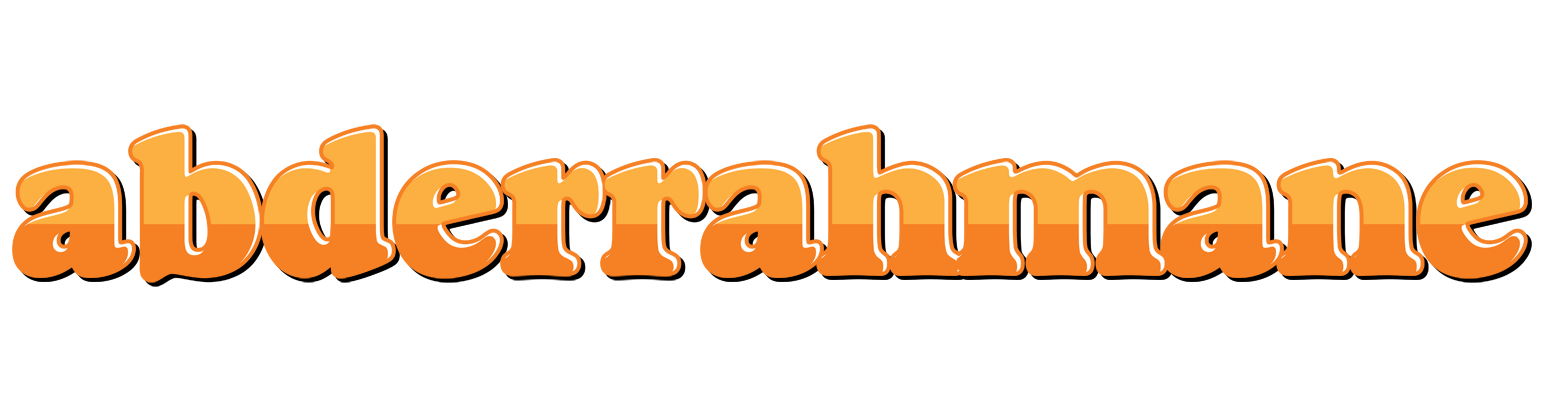 Abderrahmane orange logo