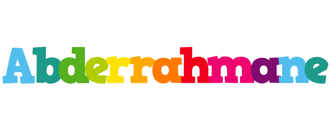 Abderrahmane rainbows logo