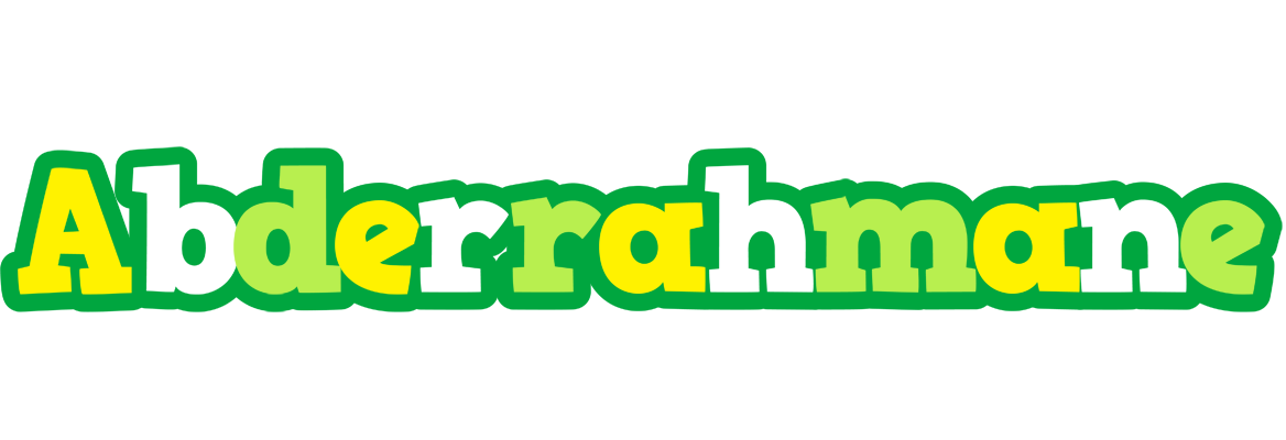 Abderrahmane soccer logo