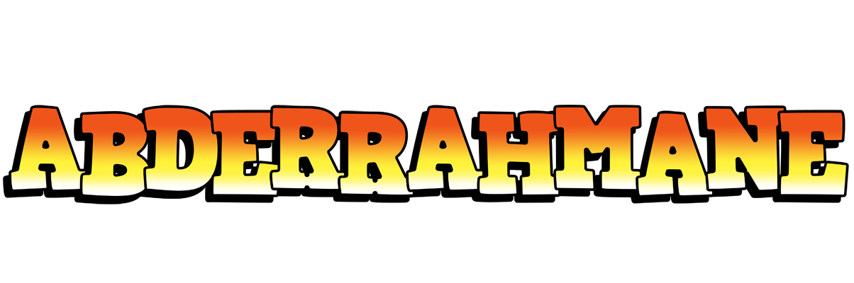 Abderrahmane sunset logo