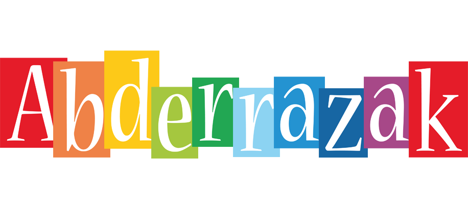Abderrazak colors logo
