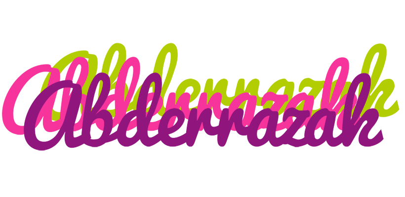 Abderrazak flowers logo