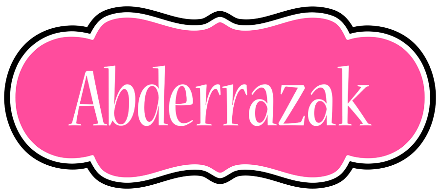 Abderrazak invitation logo