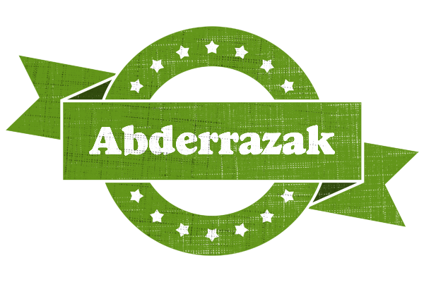 Abderrazak natural logo