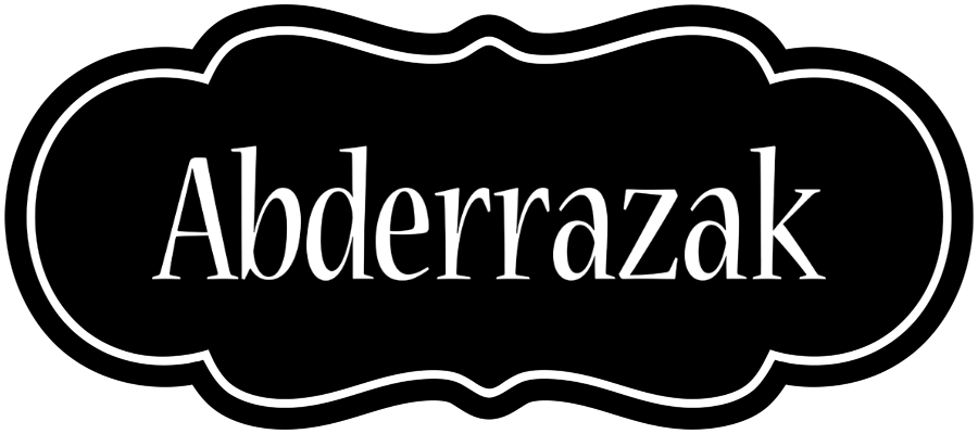 Abderrazak welcome logo