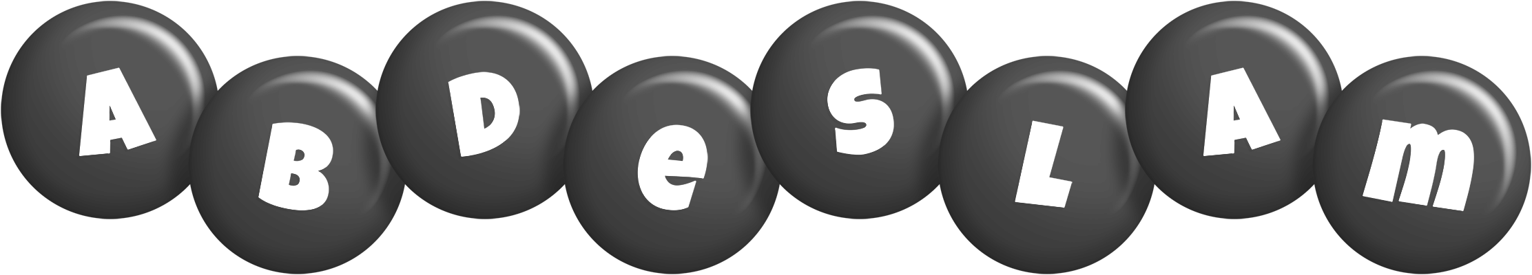 Abdeslam candy-black logo