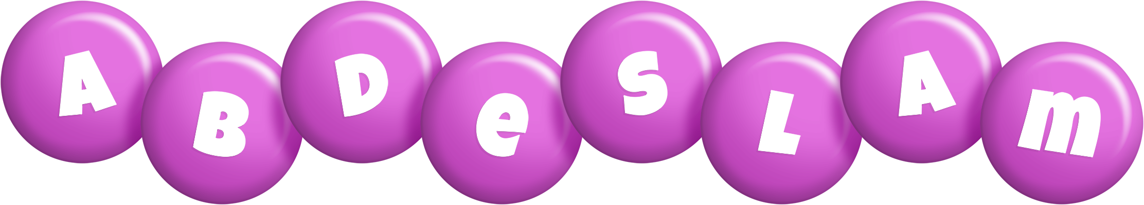 Abdeslam candy-purple logo