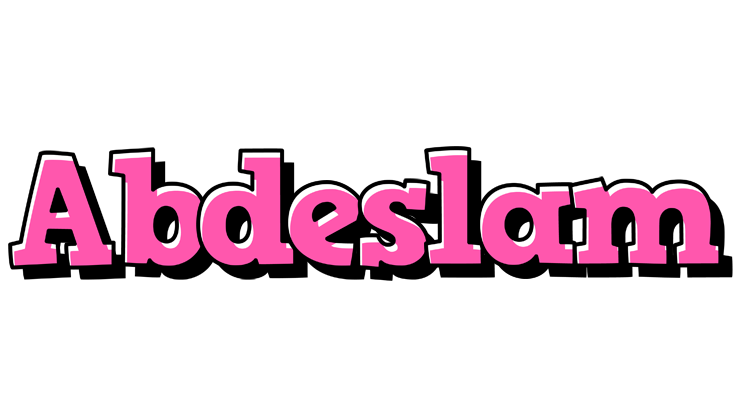 Abdeslam girlish logo