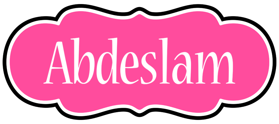 Abdeslam invitation logo