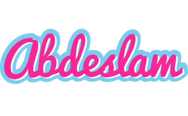 Abdeslam popstar logo