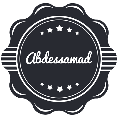 Abdessamad badge logo
